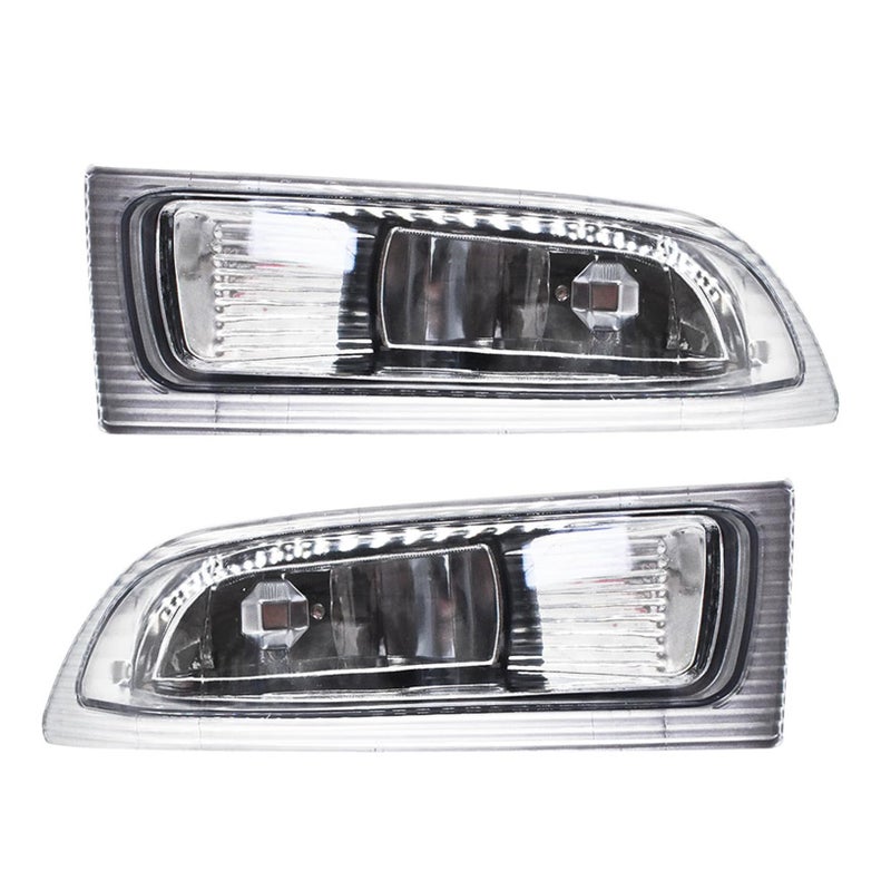 LABLT Pair of Front Fog Light Replacement for Sienna 2004-2005 Clear Lens Driving Light Lamps W/Bulbs Replacement for TO2593118 TO2592118 81210-AE010 81220-AE010 - Image 1